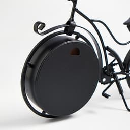 Часы настольные фигурные «Велосипед ретро», плавный ход, циферблат d=11 см, 23×33 см, от батарейки 1×АА