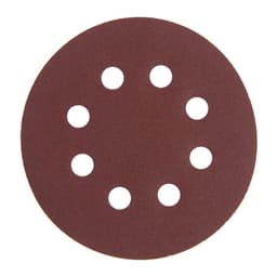 Круг абразивный шлифовальный под «липучку» ТУНДРА, перфорированный, 125 мм, Р120, 10 шт.