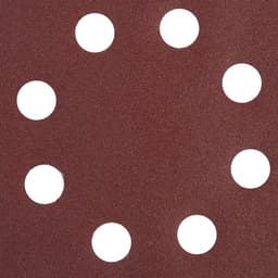 Круг абразивный шлифовальный под «липучку» ТУНДРА, перфорированный, 125 мм, Р120, 10 шт.