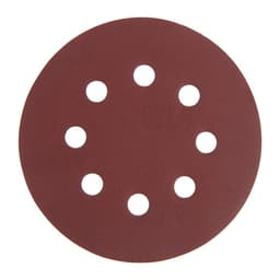 Круг абразивный шлифовальный под «липучку» ТУНДРА, перфорированный, 125 мм, Р320, 10 шт.