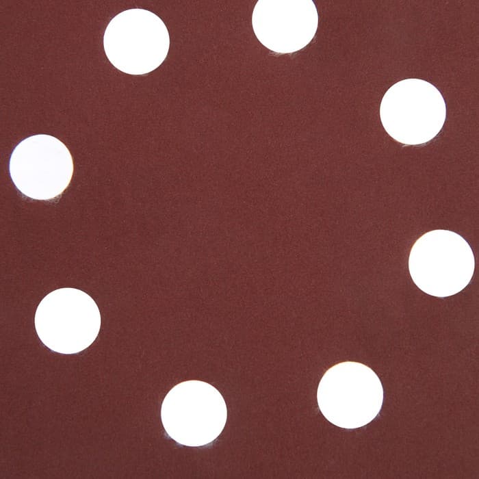 Круг абразивный шлифовальный под «липучку» ТУНДРА, перфорированный, 125 мм, Р600, 10 шт.