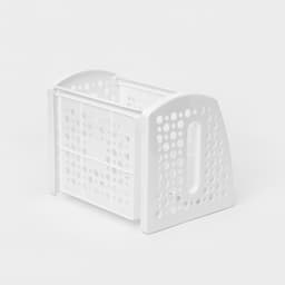 Этажерка кухонная настольная 2-х секционная Альтернатива, пластик, 25×21×20 см, белая