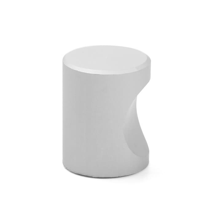 Ручка кнопка ТУНДРА РК102 d=16 мм, цвет матовый хром