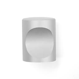 Ручка кнопка ТУНДРА РК102 d=16 мм, цвет матовый хром