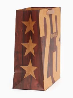 Пакет подарочный крафтовый, упаковка, «23 Февраля», ML 23×27×8 см