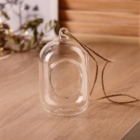 Флорариум «Цилиндр», с верёвкой, d=5×6 см, 8×12 см