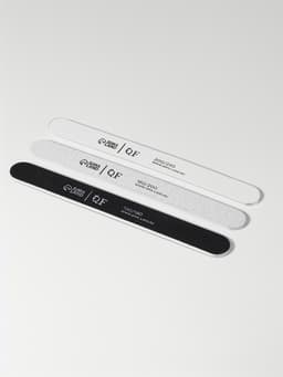 Набор пилок для ногтей, прямых, 100/180, 180/200, 200/240 грит, 18 см, 3 шт.