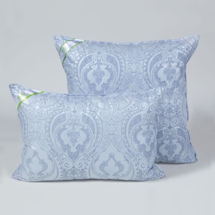 Подушка стёганная 50×70 см, бамбуковое волокно, ткань тик, п/э 100%