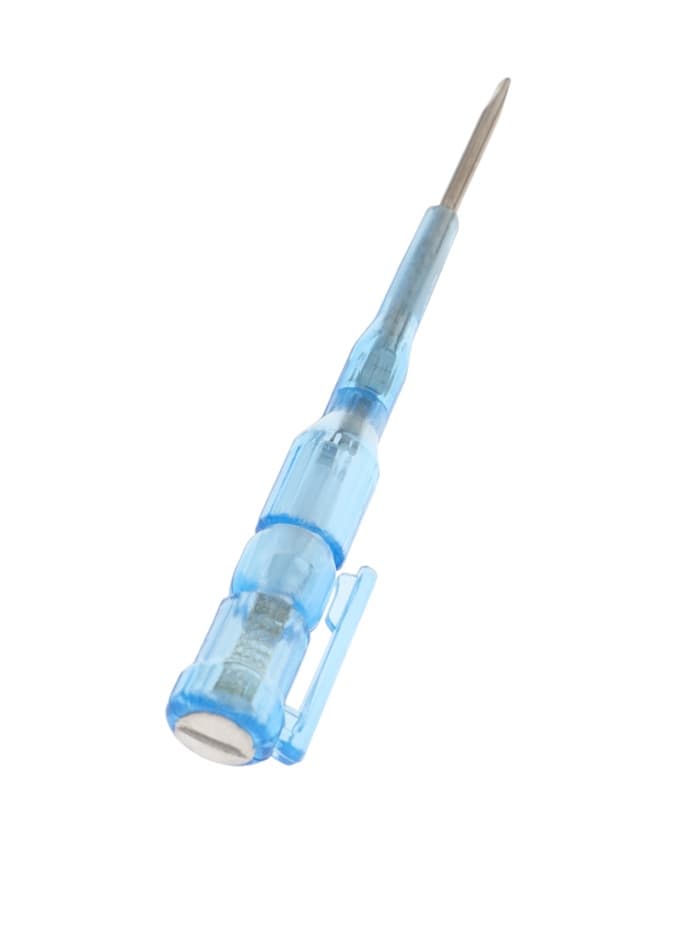 Отвертка индикаторная ЛОМ, пластиковая рукоятка, 120 мм