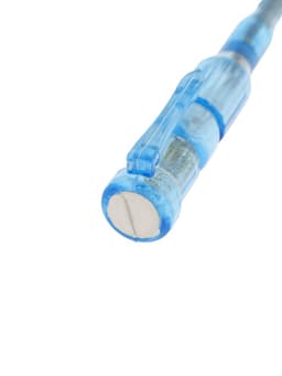 Отвертка индикаторная ЛОМ, пластиковая рукоятка, 120 мм