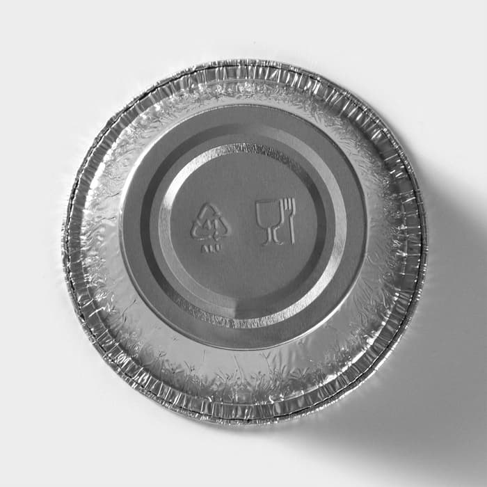 Форма для выпечки и запекания Доляна, фольга, 135 мл, 8.5×4 см, серебристая