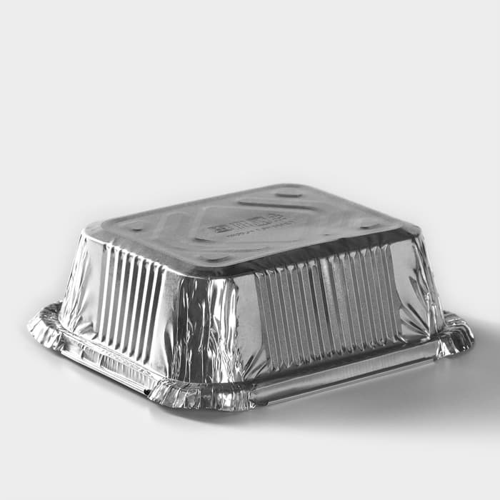 Форма из фольги для выпечки и запекания Доляна, 430 мл, 14×11.5×4.5 см