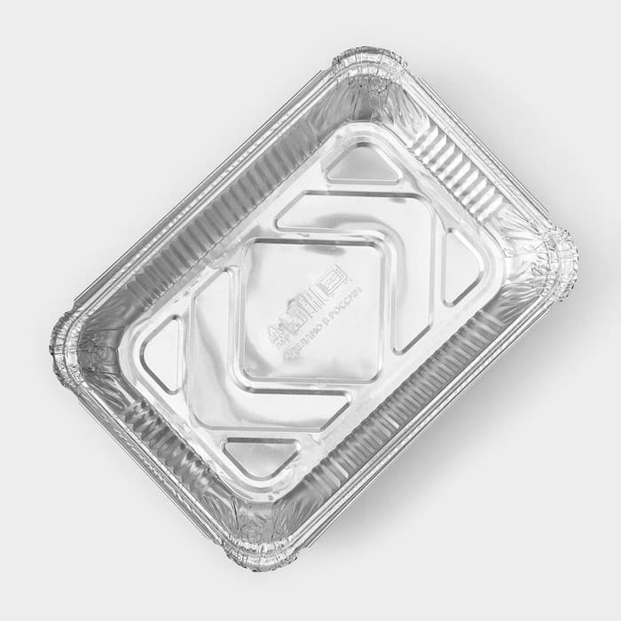 Форма из фольги для выпечки и запекания Доляна, 960 мл, 21.8×15.5×4 см