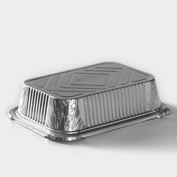 Форма из фольги для выпечки и запекания Доляна, 2 л, 25×18×6.5 см