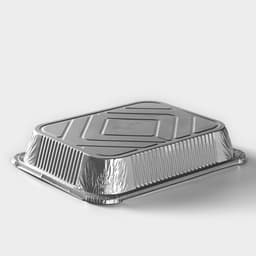 Форма из фольги для выпечки и запекания Доляна, 3.1 л, 32×25.5×6.3 см