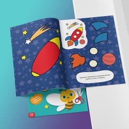 Книги - аппликации «Первые аппликации», набор 6 шт. по 20 стр.