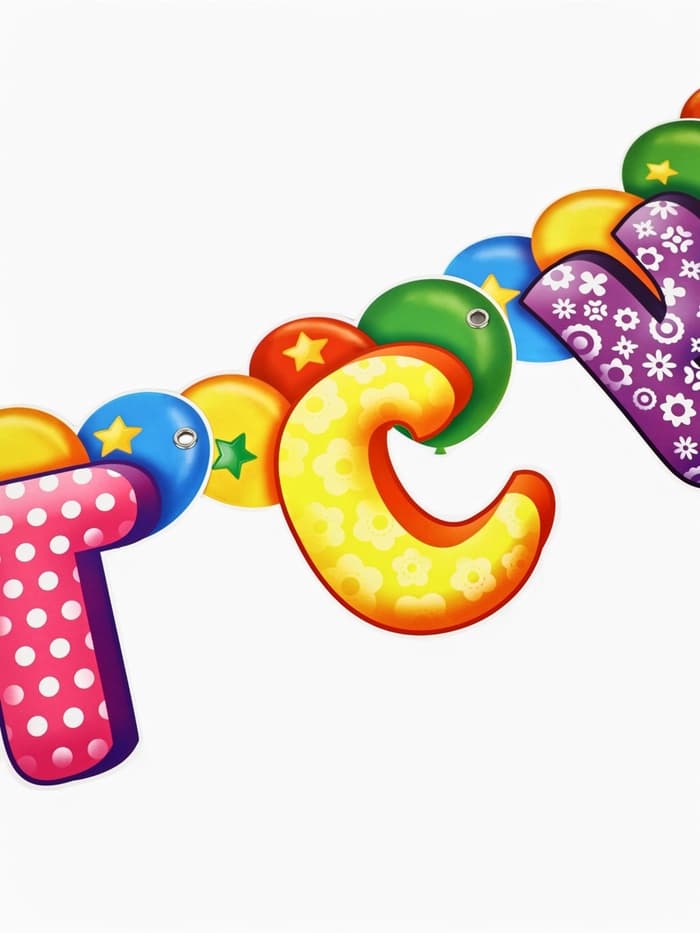 Гирлянда на люверсах на выпускной «До свидания, детский сад!», длина 250 см