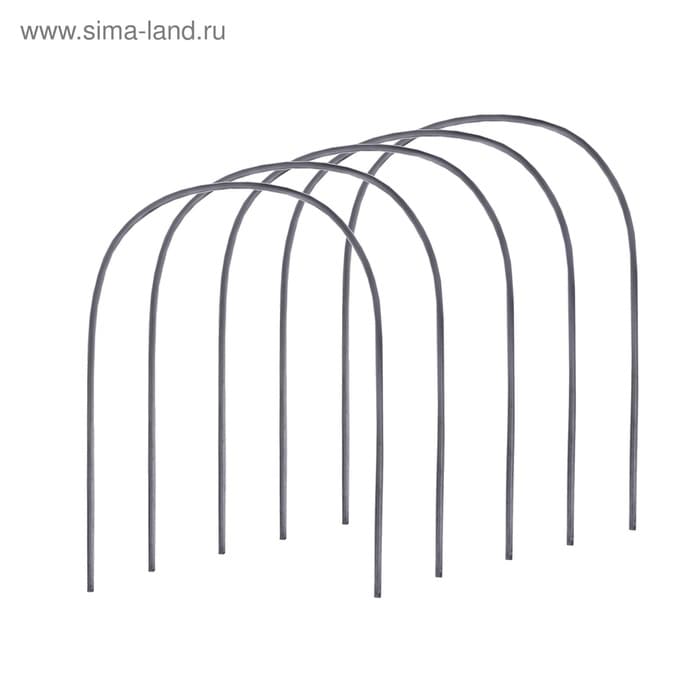 Дуги для парника, полиэтилен 2 м, d=20 мм, набор 5 шт.