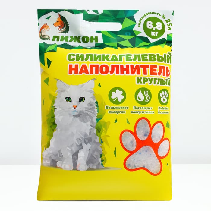 Наполнитель силикагелевый «Пижон», 25 л