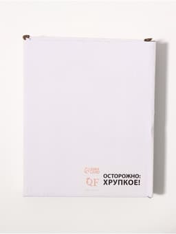 Зеркало настольное, двустороннее с увеличением 14×17 см, d=10 см, золотое