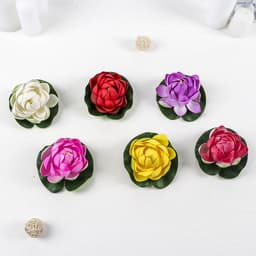 Декор «Кувшинка плавающая», d=10 см, МИКС