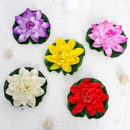 Декор «Кувшинка плавающая», d=17 см, МИКС