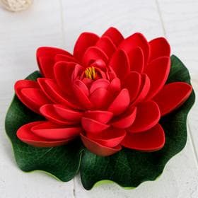 Декор «Кувшинка плавающая», d=17 см, МИКС