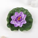 Декор «Кувшинка плавающая», d=17 см, МИКС