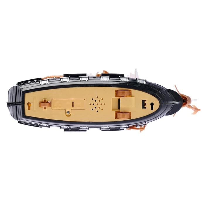 Пиратский корабль WOOW TOYS «Пираты черного моря», инерционный, МИКС