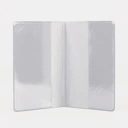 Обложка на военный билет, с гербом РФ, с тиснением, чёрная