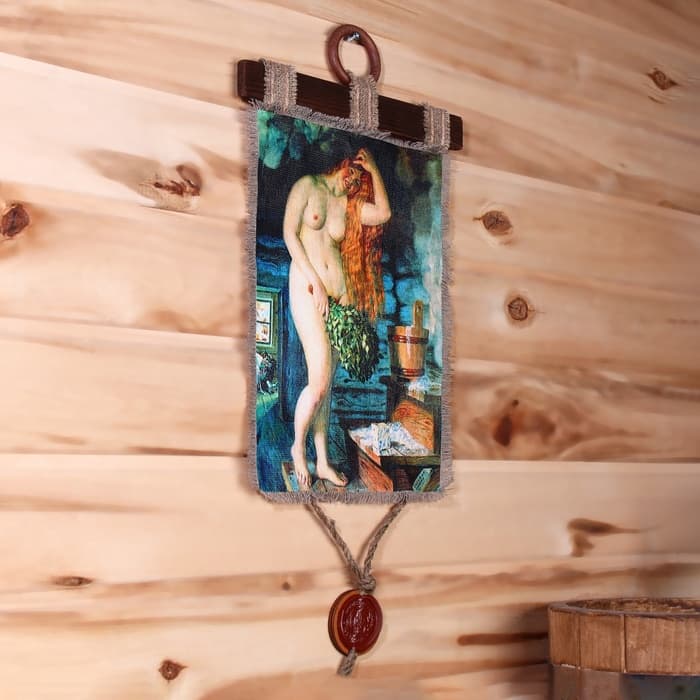 Свиток настенный «Баня Венера», панно