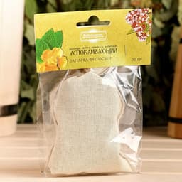 Запарка фитосбор «Успокаивающий», душица, мята, мелисса, репешок, 30 г