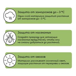 Материал укрывной, 5×1.6 м, плотность 30 г/м², спанбонд с УФ-стабилизатором, белый, Greengo, Эконом 30%
