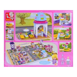 Конструктор Sluban «Розовая мечта: кафе-мороженое», 205 деталей