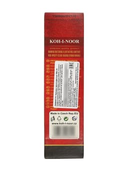 Карандаш чернографитный Koh-I-Noor 1500, 8H, шестигранный, деревянный, жёлтый корпус