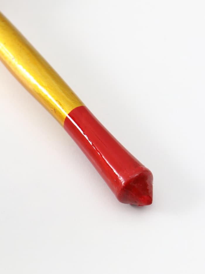 Ложка деревянная «Краснушка», полубасок, красный фон