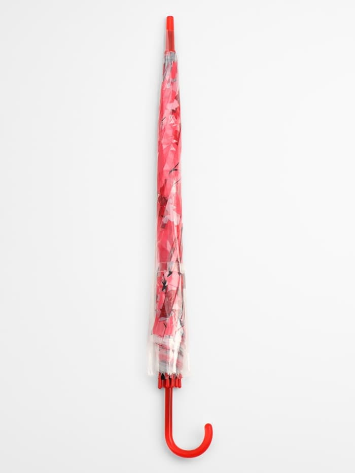 Зонт - трость детский «Листья», полуавтоматический, 8 спиц, R=45/52 см, d=90 см, МИКС