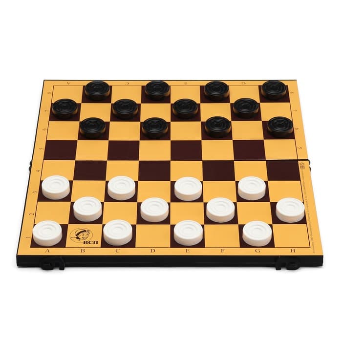 Шашки, настольная игра «Северные», с доской 30×30 см