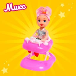 Кукла малышка «Ева» с аксессуарами, МИКС