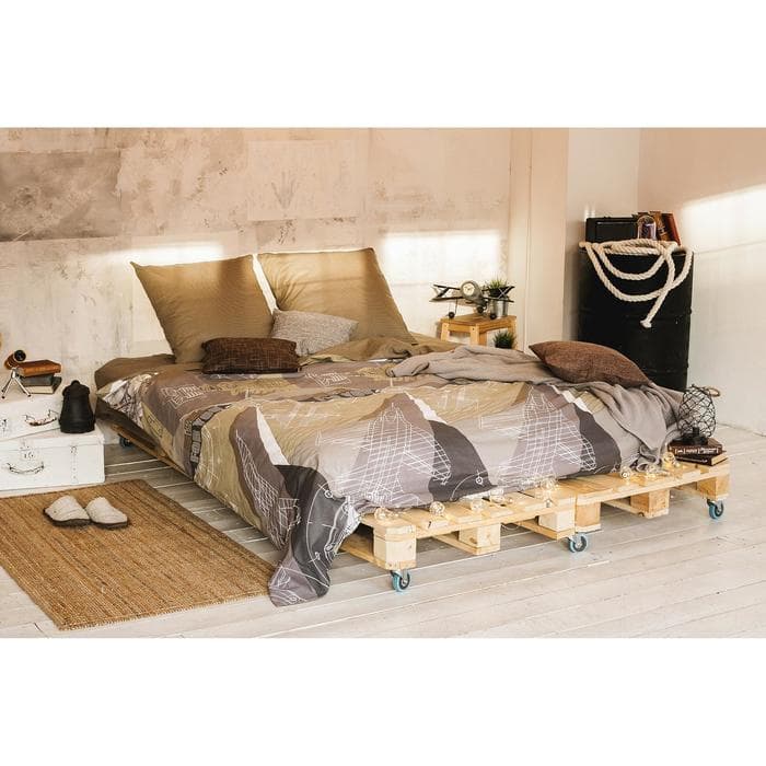 Постельное бельё 2-спальное «Этель. Механика», бязь