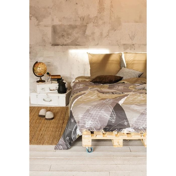 Постельное бельё 2-спальное «Этель. Механика», бязь