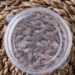 Соусник одноразовый, 50 мл, пластик, с неразъёмной крышкой, прозрачный