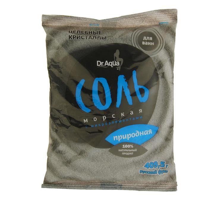 Соль морская природная, 409, 50 г