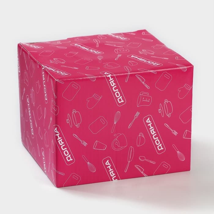 Заварочный чайник Доляна «Зелёный сад», 900 мл, фарфор, белый