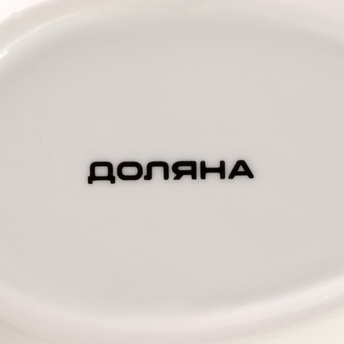 Подставка под ложку Доляна «Зелёный сад», 21.5×7.5 см, фарфор