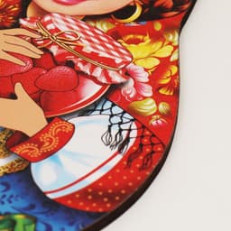 Доска разделочная сувенирная Дарим Красиво «Матрёшка. Лучшей хозяйке», 15×23 см, дерево, разноцветная