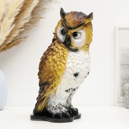 Копилка для денег «Филин», гипс, 25×13×11 см