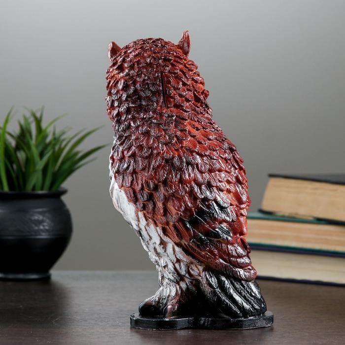 Копилка для денег «Филин», гипс, 25×13×11 см