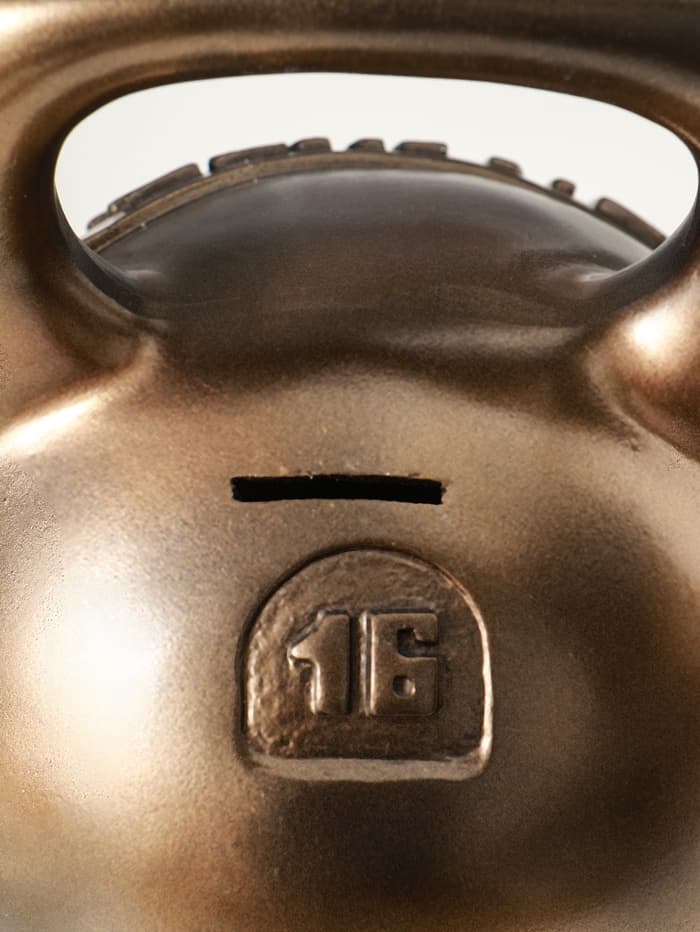 Копилка для денег «Гиря 16 кг», 21×29 см