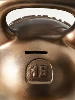 Копилка для денег «Гиря 16 кг», 21×29 см